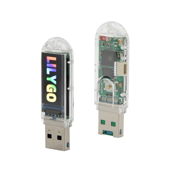 LILYGO® T-Dongle-S3 For NerdMiner V2 ESP32-S3 Development Board Dongle 0.96 inch ST7735 LCD Display WiFi Bluetooth TF Card - Image 3