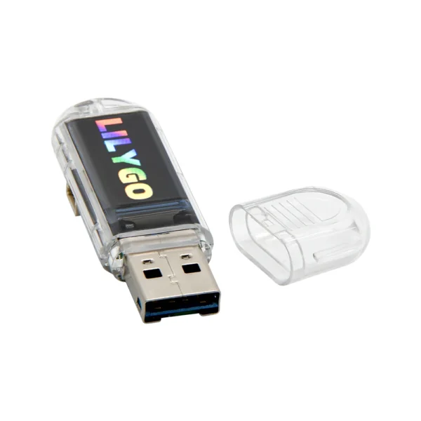 LILYGO® T-Dongle-S3 For NerdMiner V2 ESP32-S3 Development Board Dongle 0.96 inch ST7735 LCD Display WiFi Bluetooth TF Card - Image 16