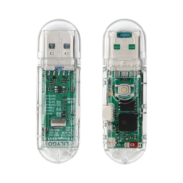 LILYGO® T-Dongle-S3 For NerdMiner V2 ESP32-S3 Development Board Dongle 0.96 inch ST7735 LCD Display WiFi Bluetooth TF Card - Image 12