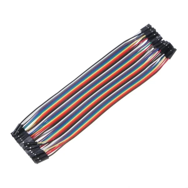63HA 40Pcs Cables M-F/M-M/F-F Jumper Breadboard Wire Colorful GPIO Ribbon for DIY Kit - Image 5
