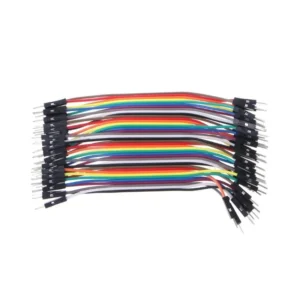 63HA 40Pcs Cables M-F/M-M/F-F Jumper Breadboard Wire Colorful GPIO Ribbon for DIY Kit